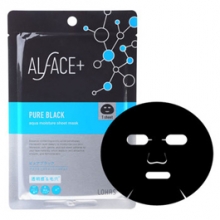 ピュアブラック アクアモイスチャー シートマスク ALFACE+(オルフェス)