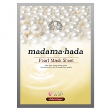 パールマスクシート 白肌タイプ madama･hada（真珠肌）