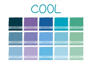 例えば「青」といっても何種類もの色がありますよね☆